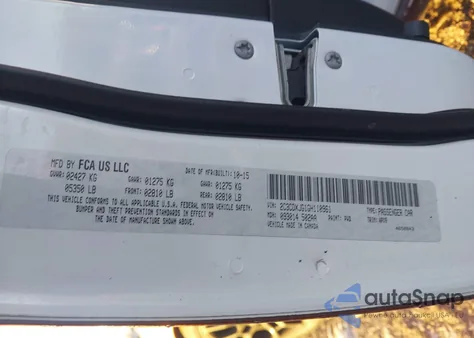 2016 Dodge Charger Sxt from USA, damaged, VIN 2C3CDXJG1GH110961